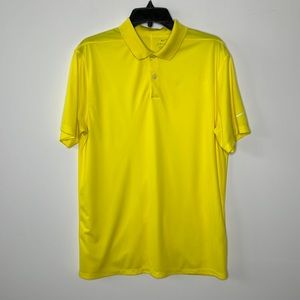 CANARY YELLOW NIKE GOLF SHIRT‎